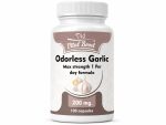 Garlic Extract for Heart & Cholesterol Support  مستخلص الثوم منزوع الرائحة لصحة القلب والشرايين وتخفيض مستويات الكلسترول