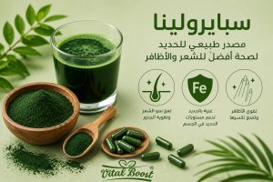 رفع المناعة و مستويات الحديد في الدم - vital boost
